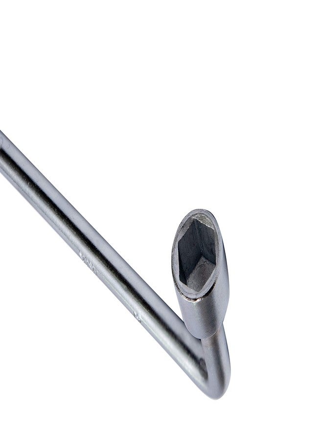 AGRICO TATA L-Shaped Socket Spanner | 450mm (18 Inch) Handle, 1/2" Sq. Drive | Chrome Vanadium Steel, Fully Hardened & Polished | Heavy-Duty Spanner for Home, Garage & Industrial Use - Image 3